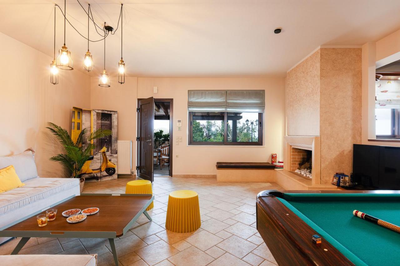 Villa Golden Hill Chania  Buitenkant foto