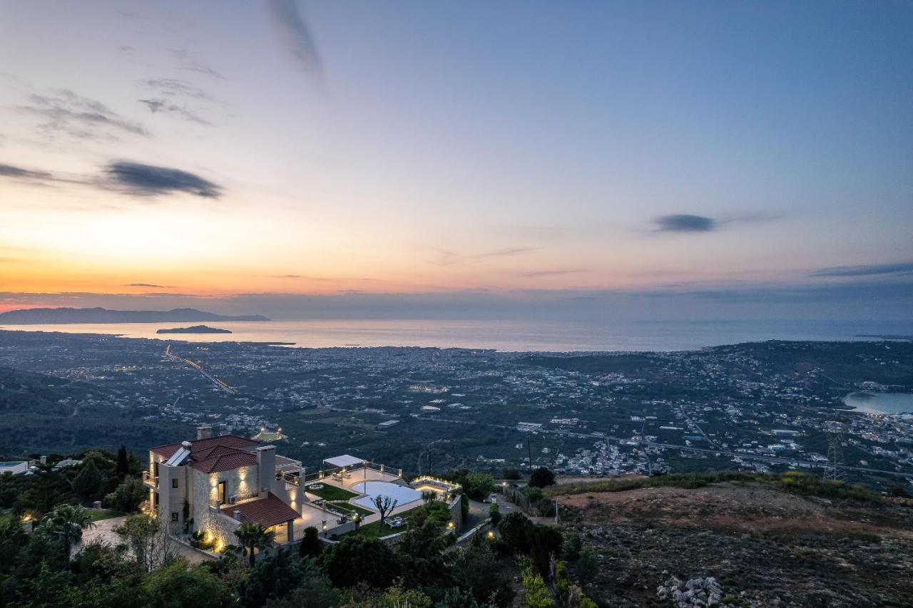 Villa Golden Hill Chania  Buitenkant foto