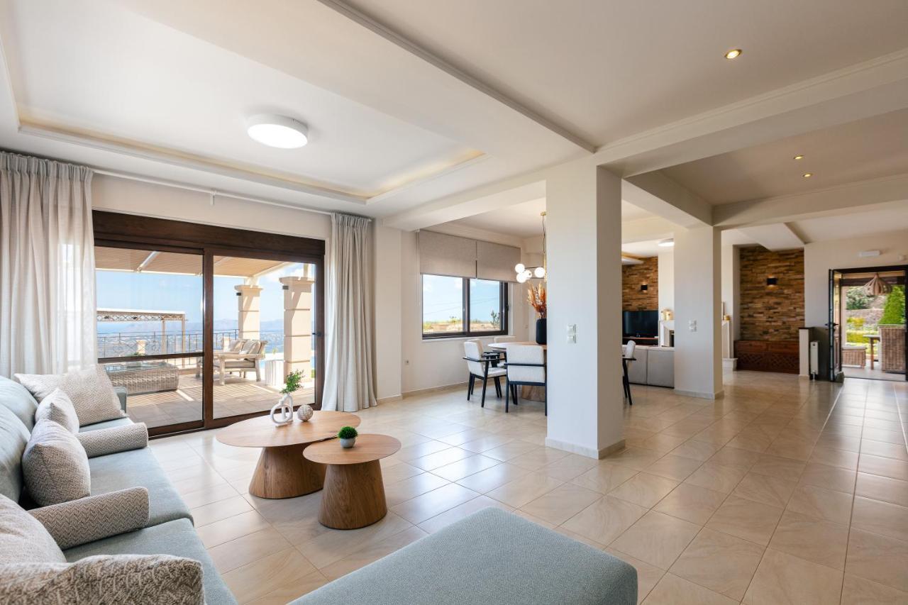 Villa Golden Hill Chania  Buitenkant foto