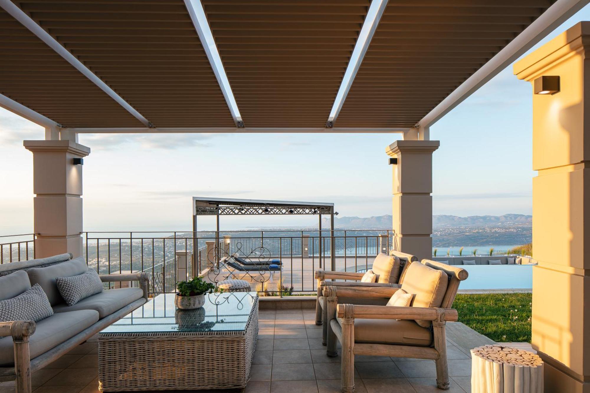 Villa Golden Hill Chania  Buitenkant foto