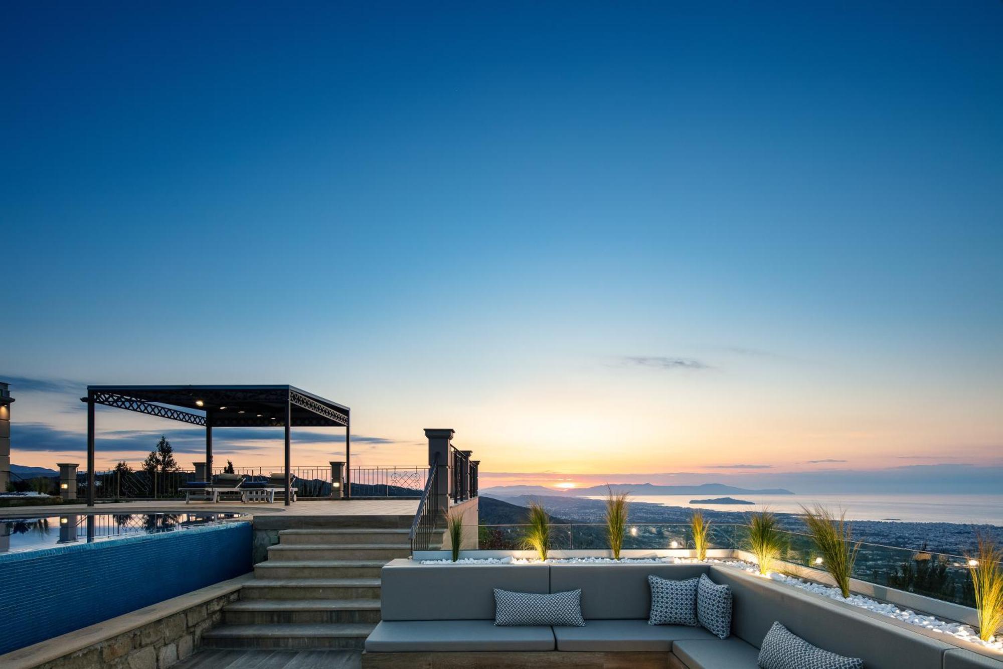 Villa Golden Hill Chania  Buitenkant foto